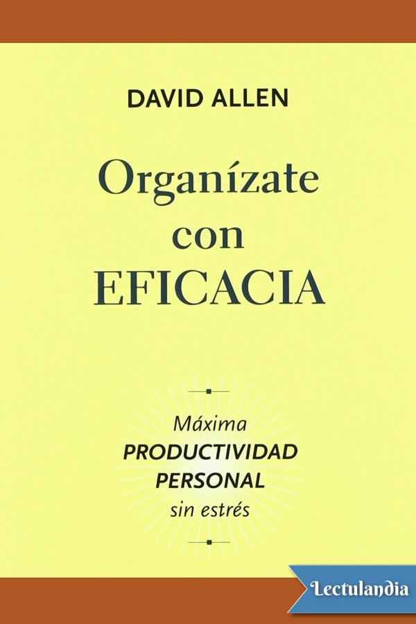 Organízate con eficacia