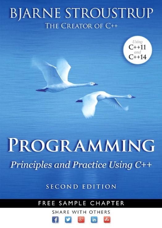 Programming: Principles and Practice Using C++