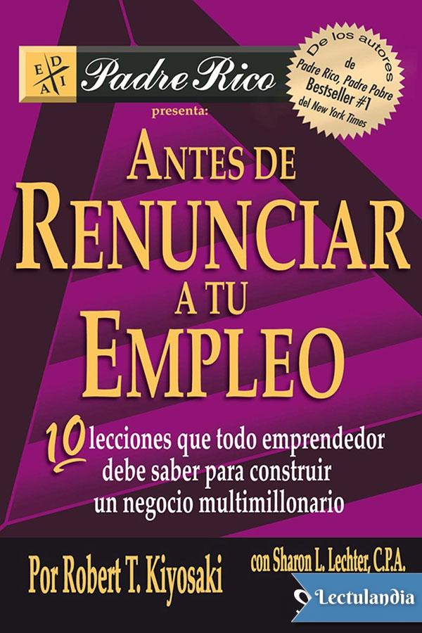 Antes de renunciar a tu empleo