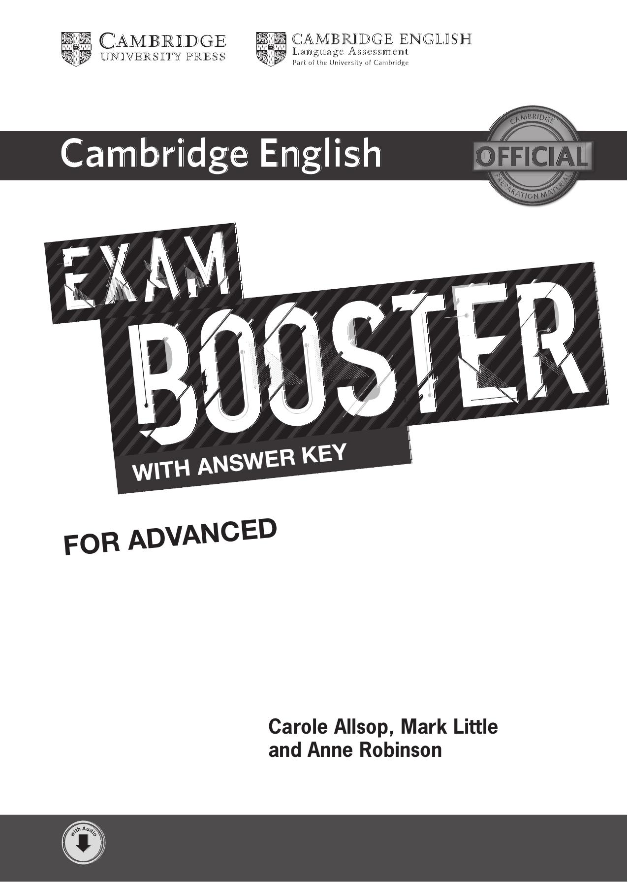 Cambridge English Advanced 1 for Revised E