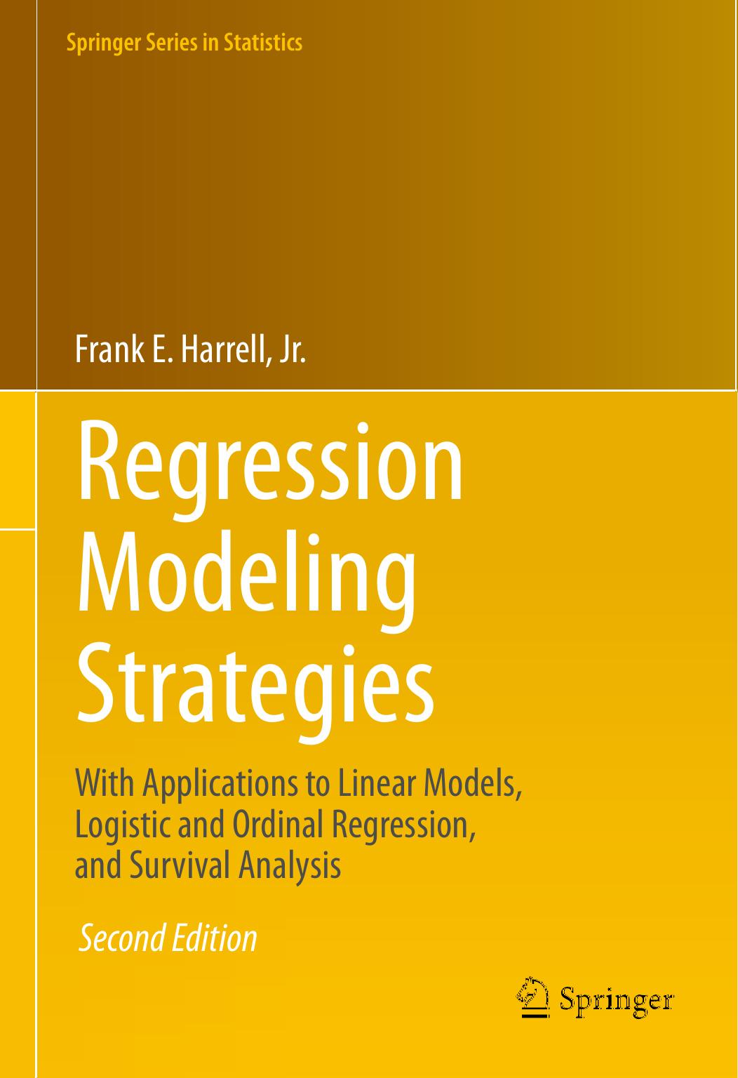 2015 Book RegressionModelingStrategies
