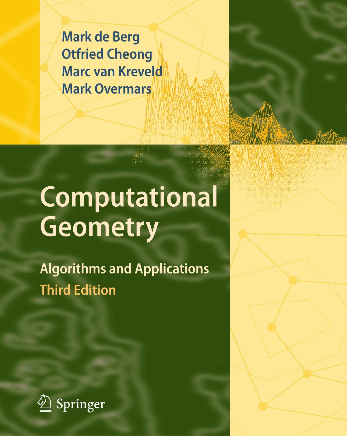2008 Book ComputationalGeometry