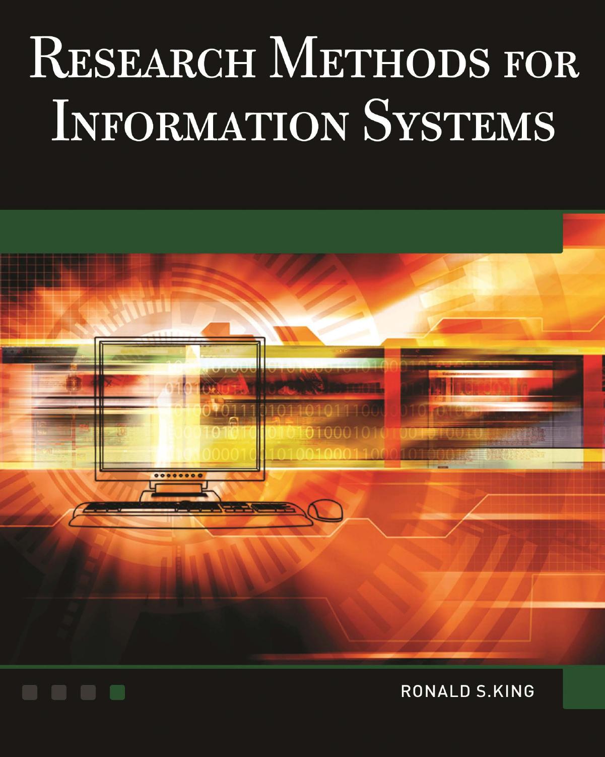 Research Methods For Information Systems