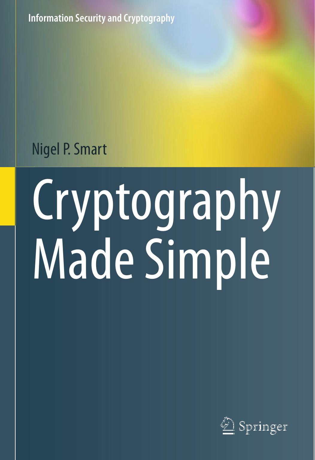 2016 Book CryptographyMadeSimple
