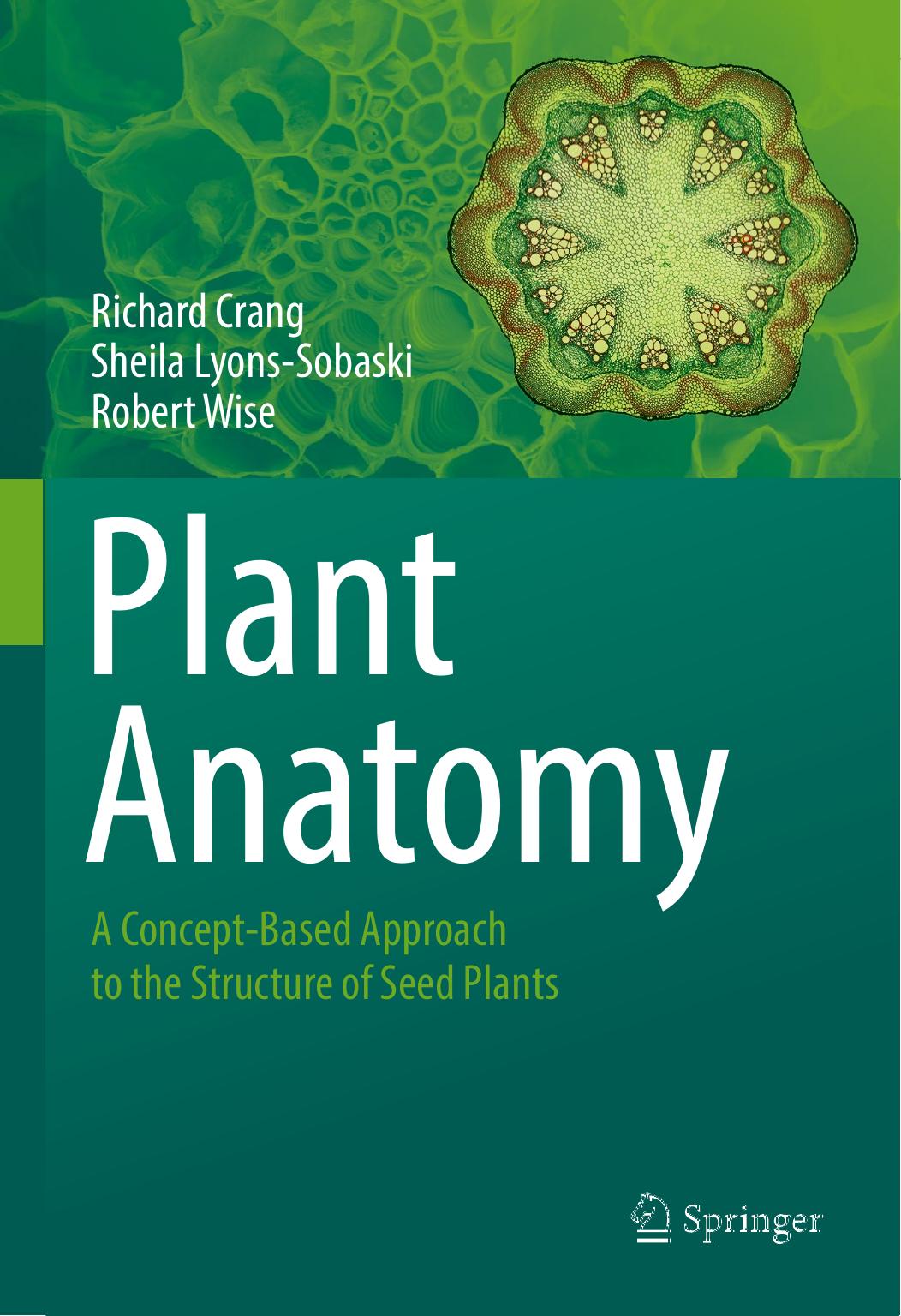 2018 Book PlantAnatomy
