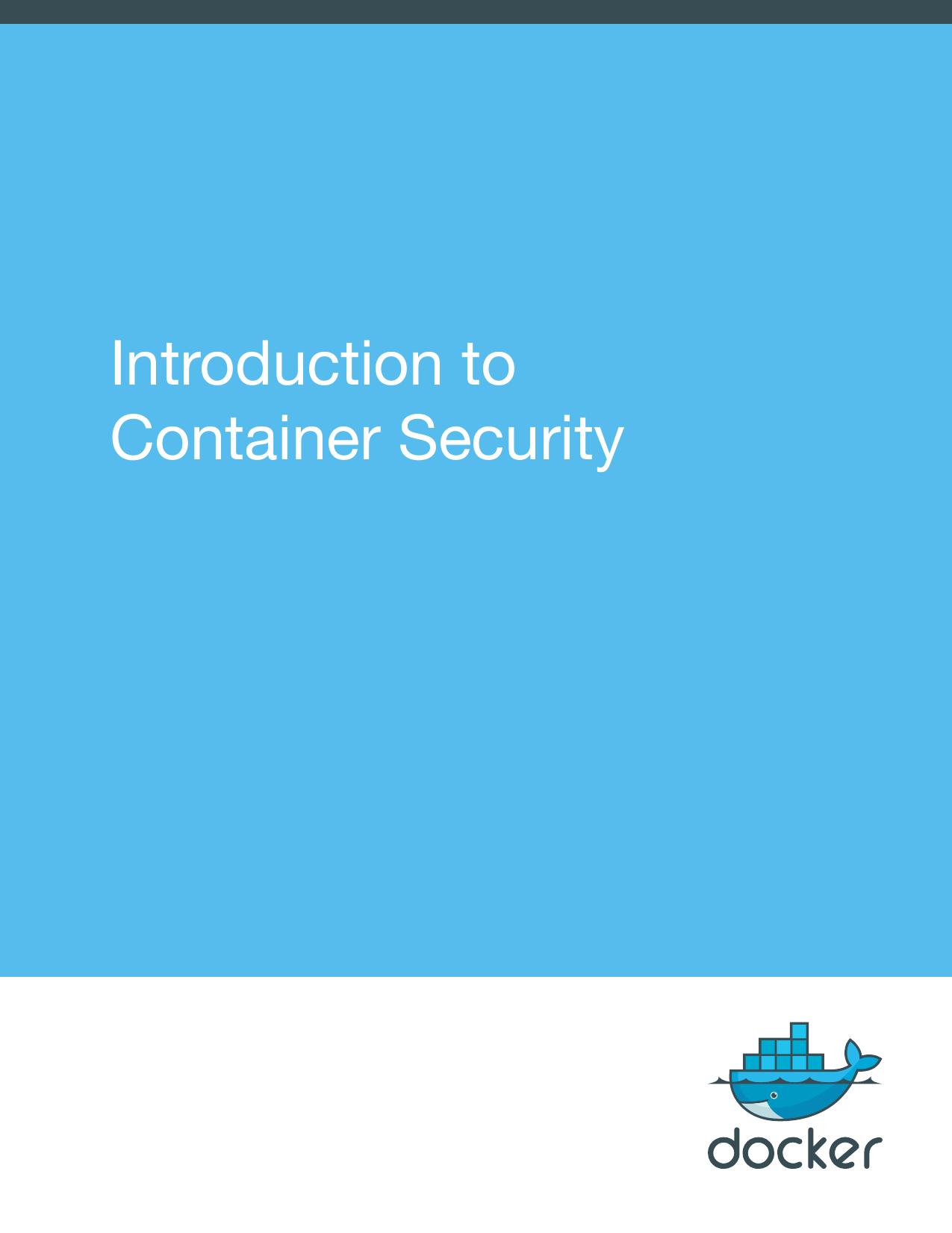 WP Intro to container security 03.20.2015