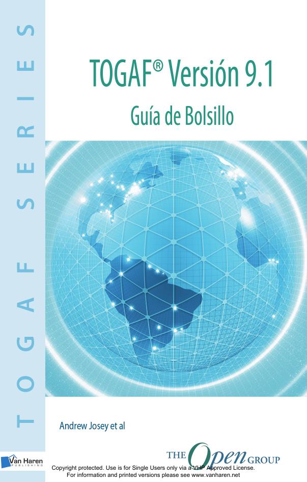 TOGAF® Versión 9.1 – Guía de Bolsillo